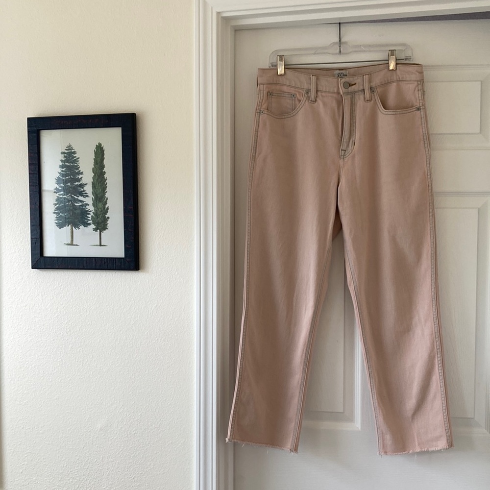 J.Crew Straight Tinted Jeans